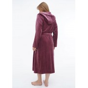 Халат Wild love XL,2XL,3XL,4XL  велюр 21673